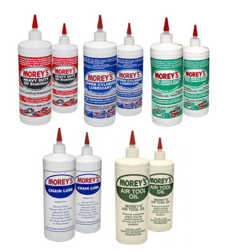 Selection of Morey's oils and lubricants